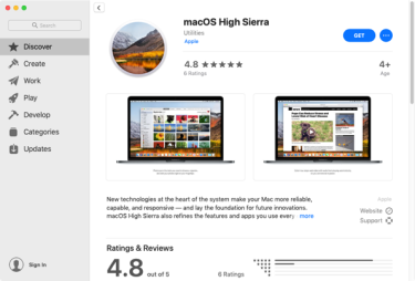 High Sierra Download App Store